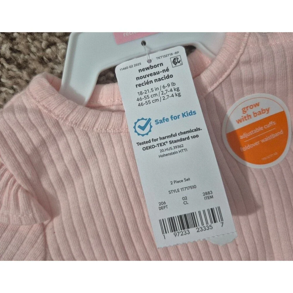Carter's Baby girl newborn bundle new with tags